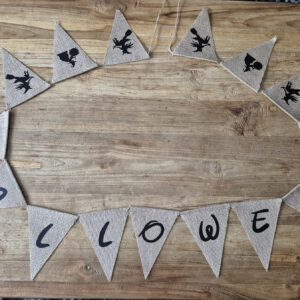 Halloween vlaggenlijn