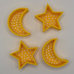 Maan / ster zeefjes