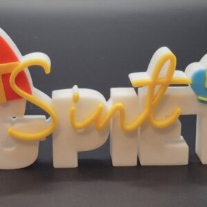 3D woord sint&piet