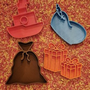 Sinterklaas vulvormen set 1