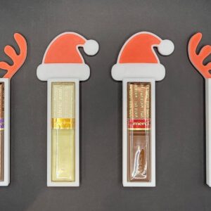 Merci houder small rood/wit