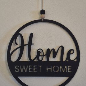 Home sweet home decoratie cirkel