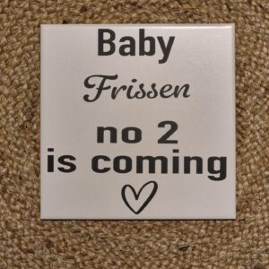 Tegel baby ... is coming