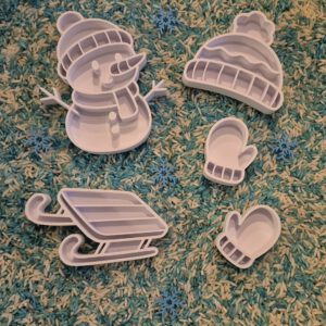 Winter vulvormen set 1