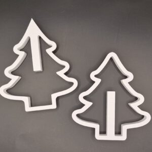 Kerstboom koekjes / klei uitstekers