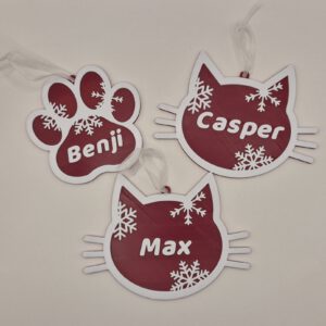 Kerstbal hanger dieren