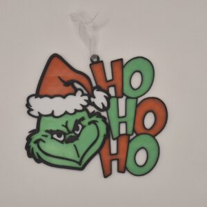 HOHOHO Grinch kersthanger