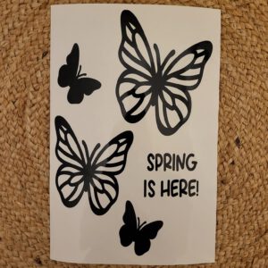 Spring is here + vlinders