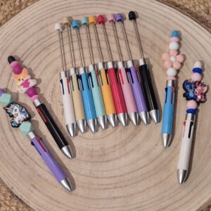 Kralen pennen 4 kleuren