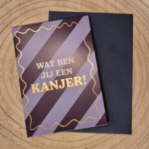 Wenskaart kanjer