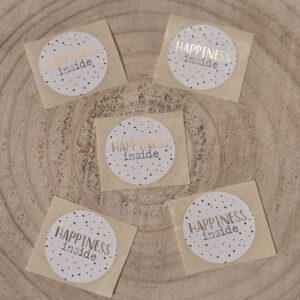 Stickers happiness inside