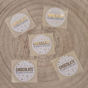 Stickers chocolate