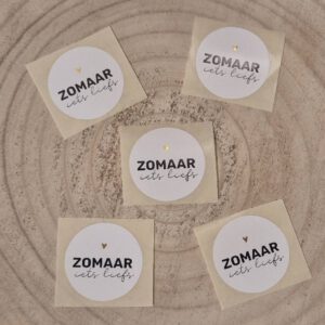 Stickers zomaar iets liefs