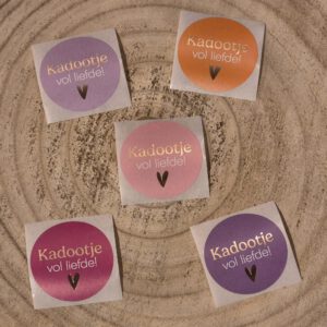 Stickers kadootje