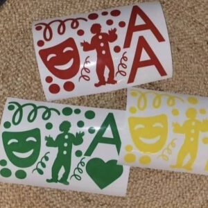 Statische raamstickers set 04