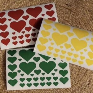 Statische raamstickers set 10