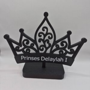 Tiara groot op standaard gepersonaliseerd