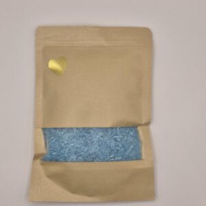 Blauwe gekleurde rijst