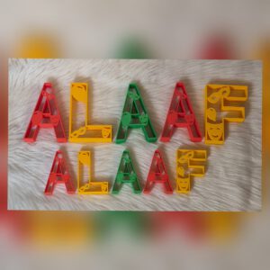 ALAAF letters groot