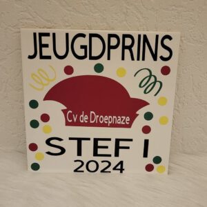 Gepersonaliseerd tegeltje