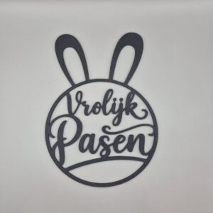 Wandhanger vrolijk pasen