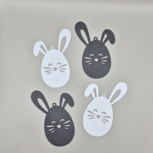 Set van 4 paashangers