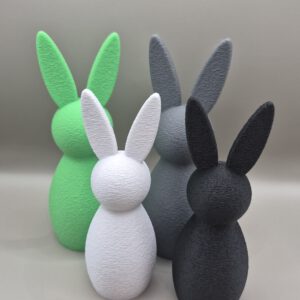 Fuzzy skin konijntjes groot