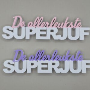 3d woord de allerleukste super juf