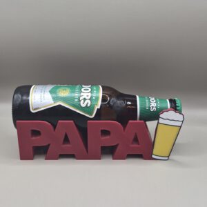 Bier fles houder papa