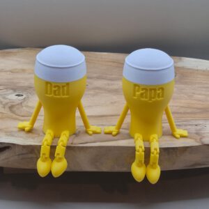 Dad / papa bier poppetje