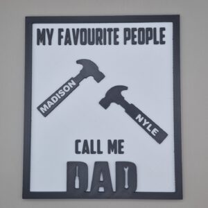 My favourite people call me dad bordje