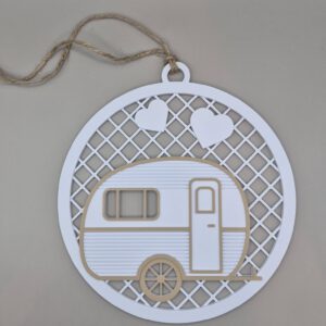 Caravan decoratie cirkel