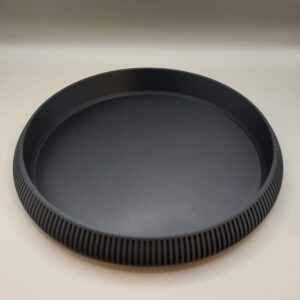 Dienblad met ronde opstaande rand