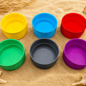 Set van 6 stapelbare bakjes