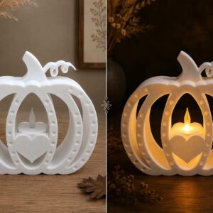 Pompoen inclusief led lichtje