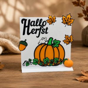 Herfst decoratiebordje