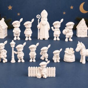 16 delige sint/piet set