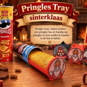 Pringles houder sinterklaas / piet